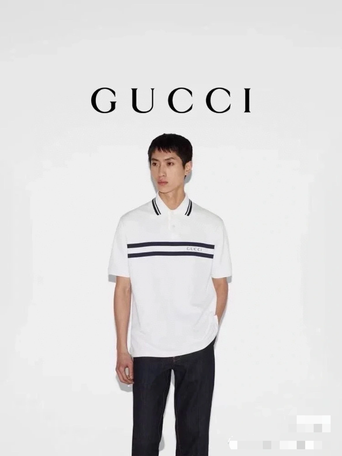 &wg.luxury --- 6u33i polo cotton oversize item:E-F431C0516